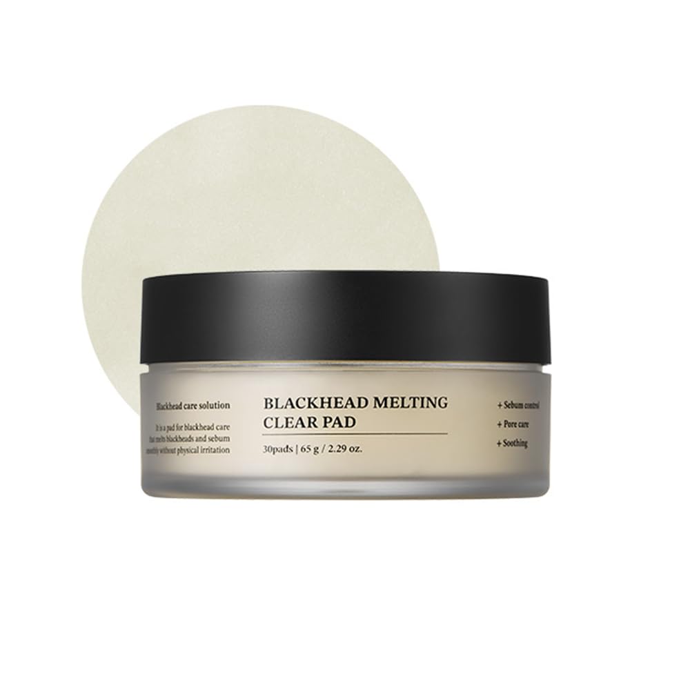 SUNGBOON EDITOR Blackhead Melting Clear Pad 65g(30 counts) | Blackhead Remover Pad Pore Minimizing | Deep Cleansing & Pore Unclogging | Clears Blackhaed | Korean Skincare