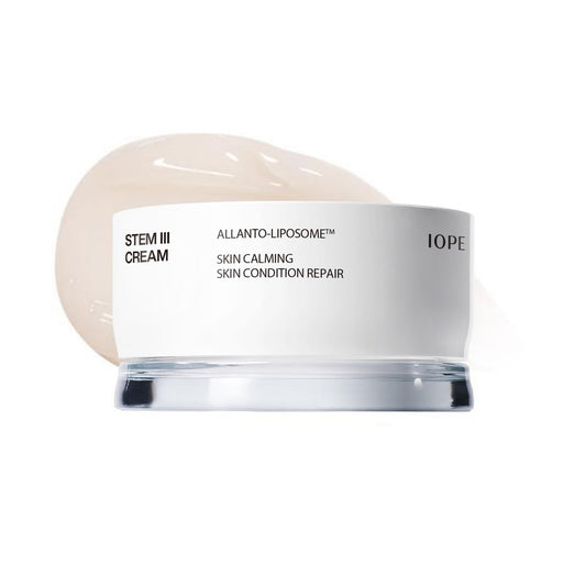 IOPE STEM III Intensive Moisturizer - Anti-Aging Face Cream with Niacinamide Dermatologically Tested Skin Barrier Repair with Peptide Fine Lines & Wrinkle Care Korean Skincare 1.69 Fl Oz